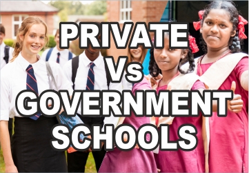 A Comparison Of Private And Government Schools In India